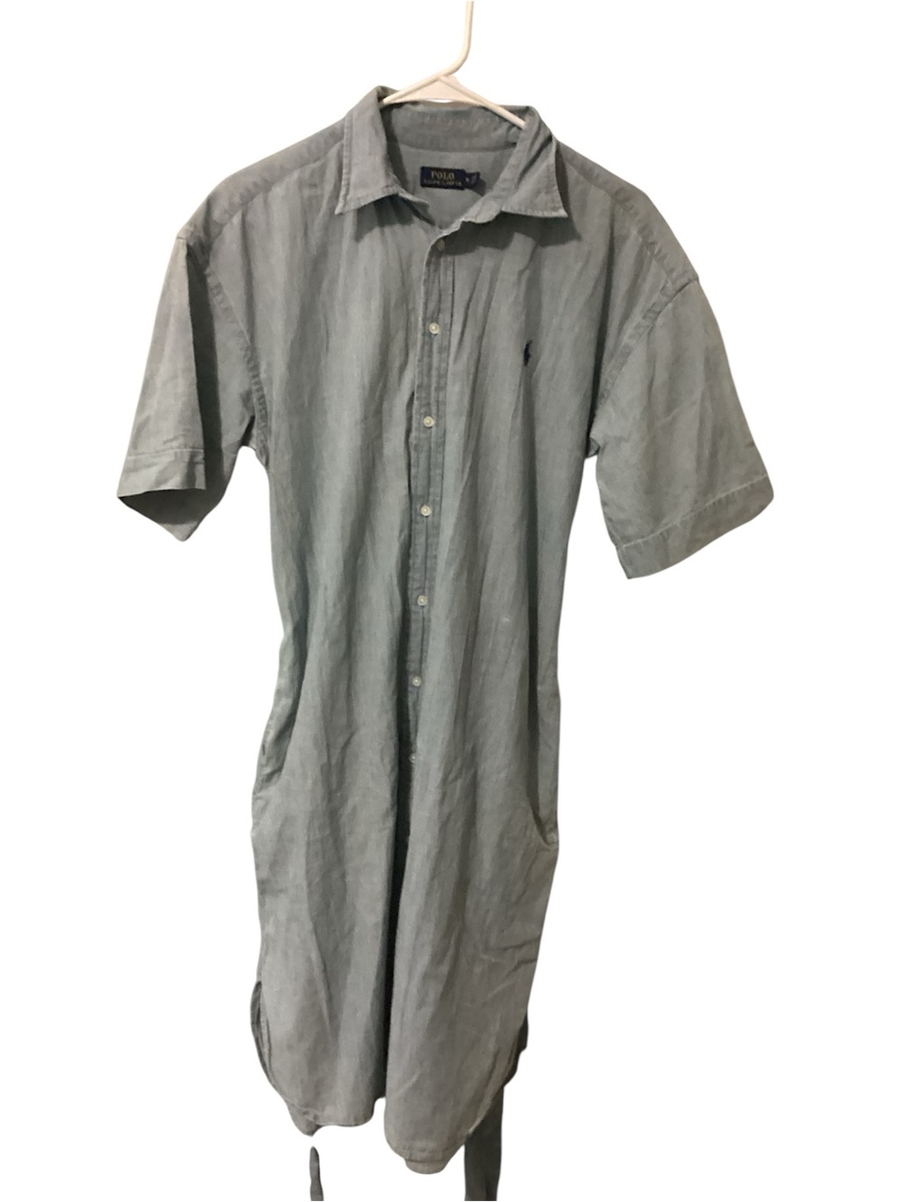 Ralph Lauren Women’s Dress. Short-Sleeve Button-Down Shirt Dress
